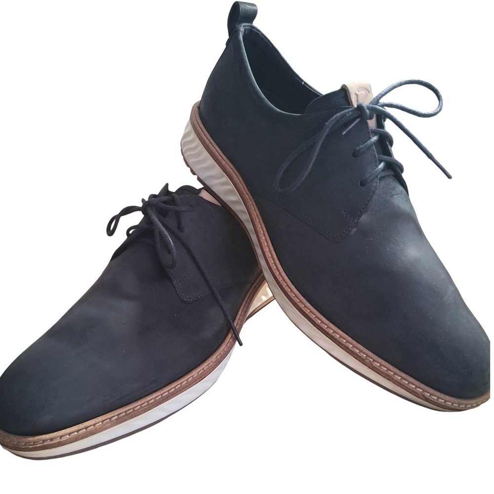 Ecco Mens size 10 St.1 Hybrid Derby Casual Career Office Church Prep Dress Shoes